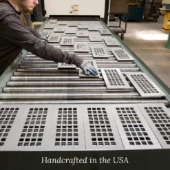 Square Series 6 In. X 12 In. Aluminum Grille, Oil Rubbed Bronze With Mounting Holes -Fire Place Store browns tans reggio registers registers grilles g814 arbh d4 1000