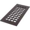 Square Series 6 In. X 12 In. Aluminum Grille, Oil Rubbed Bronze Without Mounting Holes