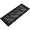 Royal Series 10 In. X 4 In. Oil Rubbed Bronze Steel Vent Cover Grille With Mounting Holes