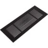 Royal Series 10 In. X 4 In. Oil Rubbed Bronze Steel Vent Cover Grille Without Mounting Holes