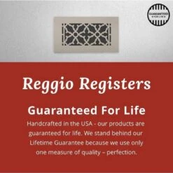 Versailles Series 12 In. X 6 In. Oil Rubbed Bronze Steel Vent Cover Grille Without Mounting Holes -Fire Place Store browns tans reggio registers registers grilles vl16 814 srbnh fa 1000