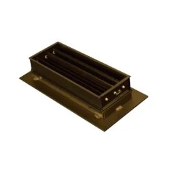 Herringbone 10 In. X 4 In. Oil Rubbed Bronze/Powder Coat, Floor Wall Or Ceiling Supply Vent, Without Mounting Holes -Fire Place Store browns tans steelcrest registers grilles the10x4sorbn 66 1000