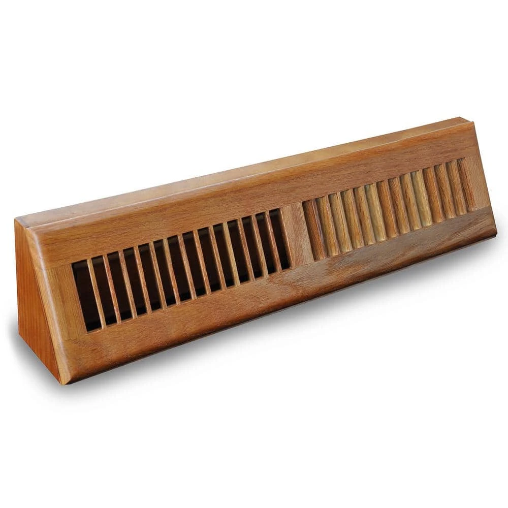 18 In. Wood Oak Baseboard Dark Finished Diffuser 1 18 In. Wood Oak Baseboard Dark Finished Diffuser