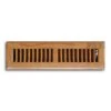 2 In. X 12 In. Oak Floor Diffuser