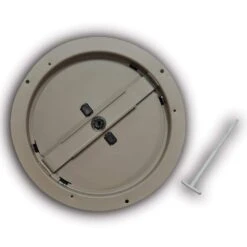 12 In. Steel Round Air Diffuser Damper