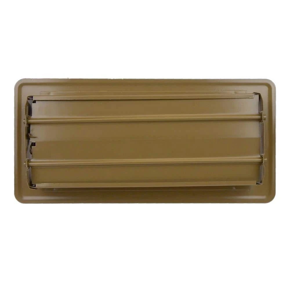 10 In. W X 4 In. H Steel Floor Register Steel Brown For Duct Opening Of 10 In. W X 4 In. H 2 10 In. W X 4 In. H Steel Floor Register Steel Brown For Duct Opening Of 10 In. W X 4 In. H - Image 2