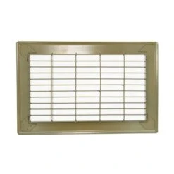 10 In. Wide X 8 In. High Rectangular Floor Return Air Grille Of Steel For Duct Opening 10 In. W X 8 In. H -Fire Place Store browns tans venti air registers grilles hfr1008 1f 1000