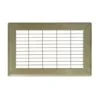 10 In. Wide X 8 In. High Rectangular Floor Return Air Grille Of Steel For Duct Opening 10 In. W X 8 In. H
