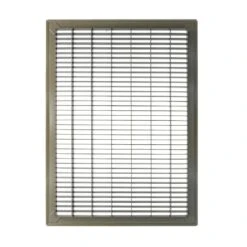12 In. Wide X 20 In High Rectangular Floor Return Air Grille Of Steel For Duct Opening 12 In. W X 20 In H -Fire Place Store browns tans venti air registers grilles hfr1220 1f 1000