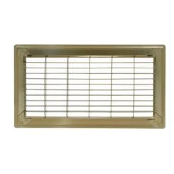14 In. Wide X 08 In. High Rectangular Floor Return Air Grille Of Steel For Duct Opening 14 In. W X 08 In. H -Fire Place Store browns tans venti air registers grilles hfr1408 1f 1000