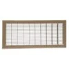 24 In. Wide X 8 In. High Rectangular Floor Return Air Grille Of Steel For Duct Opening 24 In. W X 8 In. H