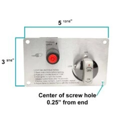 12" Round CSA Certified Fire Pit Burner Kit, Stainless Steel, Propane, Electronic Ignition -Fire Place Store brushed stainless steel celestial fire glass fire pit covers and accessories csa 13r 44 1000