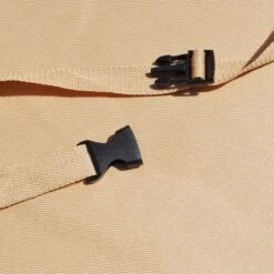 Sedona 36 In. Dia, 15 In. Drop Tan Outdoor Fire Pit Cover -Fire Place Store budge fire pit covers and accessories p9a15tnnw1 4f 1000