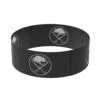 Decorative NHL 36 In. X 12 In. Round Steel Wood Fire Pit Ring - Buffalo Sabres