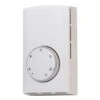 Double-pole 22 Amp Line Voltage 120/240/208-volt Mechanical Wall-mount Non-programmable Thermostat In White