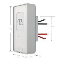 Double-pole 15 Amp Line Voltage 120/240/208-volt TEN Non-programmable Electronic Wall Thermostat In White 15 Double-pole 15 Amp Line Voltage 120/240/208-volt TEN Non-programmable Electronic Wall Thermostat In White -Fire Place Store cadet non programmable thermostats ten362dw 44 1000