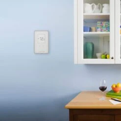 Double-pole 15 Amp Line Voltage 120/240/208-volt TEN Non-programmable Electronic Wall Thermostat In White 12 Double-pole 15 Amp Line Voltage 120/240/208-volt TEN Non-programmable Electronic Wall Thermostat In White -Fire Place Store cadet non programmable thermostats ten362dw 77 1000