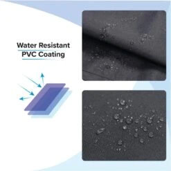 Heavy Duty Water Resistant Patio 44 In. L X 44 In. W Square Patio Fire Pit Cover -Fire Place Store california umbrella fire pit covers and accessories 194061897782 76 1000