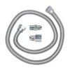 Cambridge 1/2 In. OD X 1/2 In. MIP X 1/2 In. FIP X 36 In. Stainless Steel Standard Gas Connector (71,100 BTU)