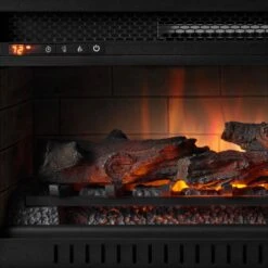 Sutton 68 In. Media Console Infrared Electric Fireplace In Camel Brown With Charcoal Top 10 Sutton 68 In. Media Console Infrared Electric Fireplace In Camel Brown With Charcoal Top -Fire Place Store camel brown and charcoal home decorators collection fireplace tv stands hdfp68 48 a0 1000