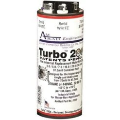 Turbo 200 X Capacitor, 70-97.5 MFD, 370 / 440 VAC