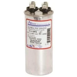 USA2212-25 MFD 370/440 VAC Round Motor Run Capacitor