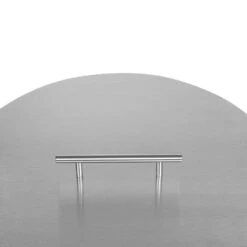 Fire Pit Cover For 13 In. Round Burner Pan, Stainless Steel, Wrapped Edge (16 In. X 16 In. X 1.5 In. ) -Fire Place Store celestial fire glass fire pit covers and accessories cvr 13r 1f 1000
