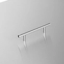 Fire Pit Cover For 24 In. X 24 In. Square Burner Pan, Stainless Steel, Wrapped Edge (27 In. X 27 In. X 1.5 In. ) -Fire Place Store celestial fire glass fire pit covers and accessories cvr 24s 1f 1000