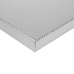 Fire Pit Cover For 24 In. X 24 In. Square Burner Pan, Stainless Steel, Wrapped Edge (27 In. X 27 In. X 1.5 In. ) -Fire Place Store celestial fire glass fire pit covers and accessories cvr 24s 44 1000