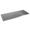Fire Pit Cover For 36 In. X 12 In. Rectangular Burner Pan, Stainless Steel, Wrapped Edge (39 In. X 15 In. X 1.5 In. )