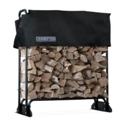 48 In. Firewood Rack Cover -Fire Place Store champion power equipment firewood racks 100551 40 1000