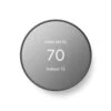 Google Nest Thermostat - Smart Programmable Wi-Fi Thermostat - Charcoal