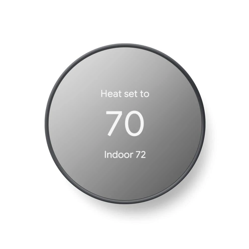 Google Nest Thermostat - Smart Programmable Wi-Fi Thermostat Charcoal And Nest Thermostat Trim Kit Snow 8 Google Nest Thermostat - Smart Programmable Wi-Fi Thermostat Charcoal And Nest Thermostat Trim Kit Snow - Image 8