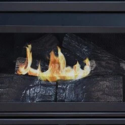 20,000 BTU 36 In. Compact Convertible Ventless Natural Gas Fireplace In Cherry 12 20,000 BTU 36 In. Compact Convertible Ventless Natural Gas Fireplace In Cherry -Fire Place Store cherry pleasant hearth gas fireplaces vff ph20ng c1 1f 1000