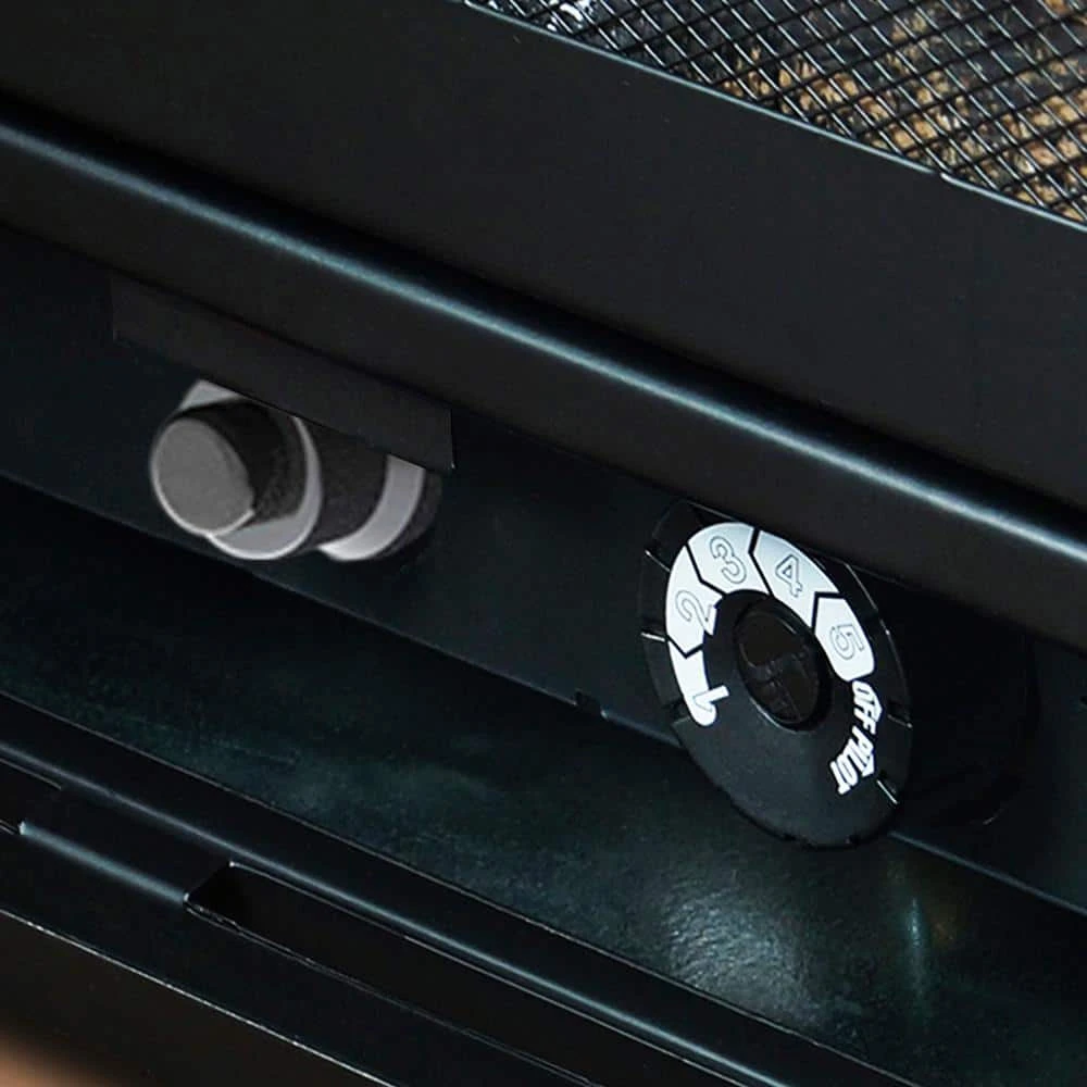 20,000 BTU 36 In. Compact Convertible Ventless Natural Gas Fireplace In Cherry 6 20,000 BTU 36 In. Compact Convertible Ventless Natural Gas Fireplace In Cherry - Image 6