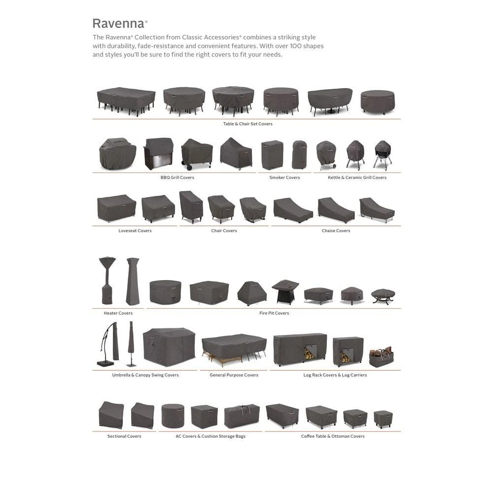 Ravenna Square Fire Pit Table Cover 6 Ravenna Square Fire Pit Table Cover - Image 6