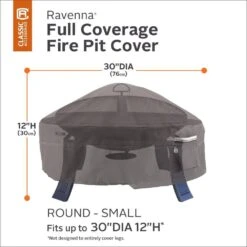 Ravenna 30 In. Round Full Coverage Fire Pit Cover 13 Ravenna 30 In. Round Full Coverage Fire Pit Cover -Fire Place Store classic accessories fire pit covers and accessories 55 484 015101 ec c3 1000