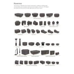 Ravenna 36 In. Round Full Coverage Fire Pit Cover 17 Ravenna 36 In. Round Full Coverage Fire Pit Cover -Fire Place Store classic accessories fire pit covers and accessories 55 485 015101 ec 1f 1000