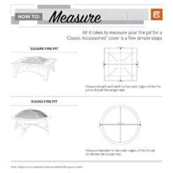 Veranda 30 In. Round Full Coverage Fire Pit Cover -Fire Place Store classic accessories fire pit covers and accessories 55 488 011501 00 a0 1000