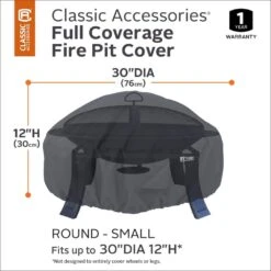 Small Round Full Coverage Fire Pit Cover 8 Small Round Full Coverage Fire Pit Cover -Fire Place Store classic accessories fire pit covers and accessories 55 552 010401 00 40 1000