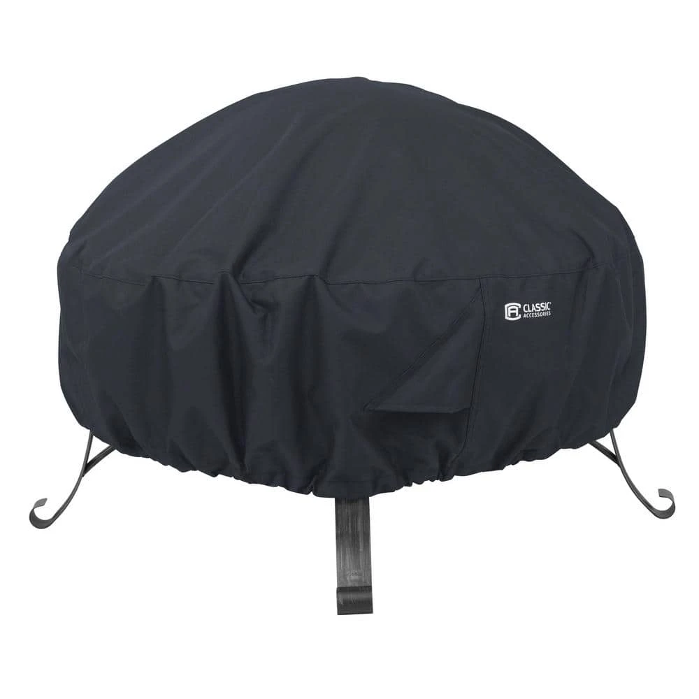 Small Round Full Coverage Fire Pit Cover 1 Small Round Full Coverage Fire Pit Cover