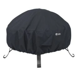 Large Round Full Coverage Fire Pit Cover