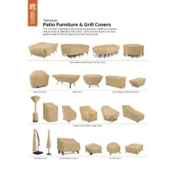 Terrazzo 42 In. Square Fire Pit Table Cover 13 Terrazzo 42 In. Square Fire Pit Table Cover -Fire Place Store classic accessories fire pit covers and accessories 55 824 022001 ec 1d 1000