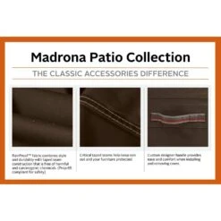 Madrona Waterproof 60 In. Round Fire Pit Cover -Fire Place Store classic accessories fire pit covers and accessories 55 834 056601 rt 66 1000