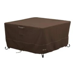 Madrona RainProof 44 In. L X 44 In. W X 22 In. H Square Fire Pit Table Cover