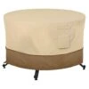 Veranda 56 In. Round Full Coverage Fire Pit Table Cover