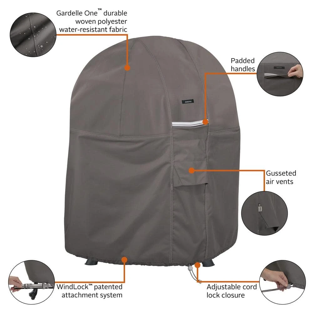 Ravenna Water-Resistant 30 In. Dia X 36 In. H Globe Fire Pit Cover 4 Ravenna Water-Resistant 30 In. Dia X 36 In. H Globe Fire Pit Cover - Image 4