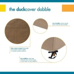 Duck Covers Essential 44 In. D X 24 In. H Round Fire Pit Cover -Fire Place Store classic accessories fire pit covers and accessories efpr4424 40 1000