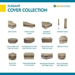 Duckcovers 50 In. Elegant Round Fire Pit Cover -Fire Place Store classic accessories fire pit covers and accessories lfpr5024 1f 1000