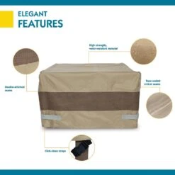 Duckcovers Elegant 56 In. Rectangle Fire Pit Cover -Fire Place Store classic accessories fire pit covers and accessories lfprec56 a0 1000